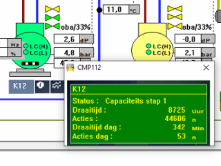 He tmonitoren van de processen in een koelinstallatie kan helpen bij het besparen van energie. Illustratie van WUR