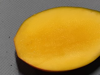 Mango with yellow - orange coloured flesh