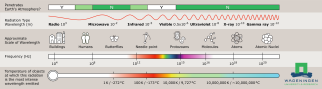 Visible light is only a fraction of the total electromagnetic spectrum. Illustration by WUR.