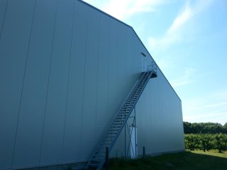  Het koelhuis kan een bron van warmte zijn via stralingswarmte door de muur en het plafond. Foto van WUR